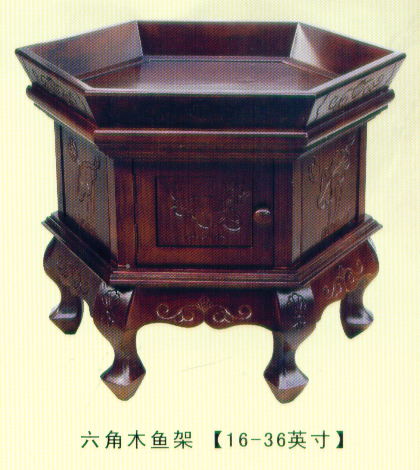 六角木魚架