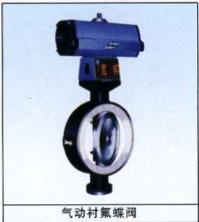 氣動(dòng)襯氟蝶閥