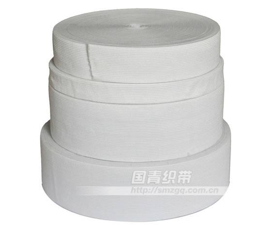 織帶廠家供應(yīng) 鉤編松緊帶 各種規(guī)格 黑白為主 訂做彩色 服裝用帶