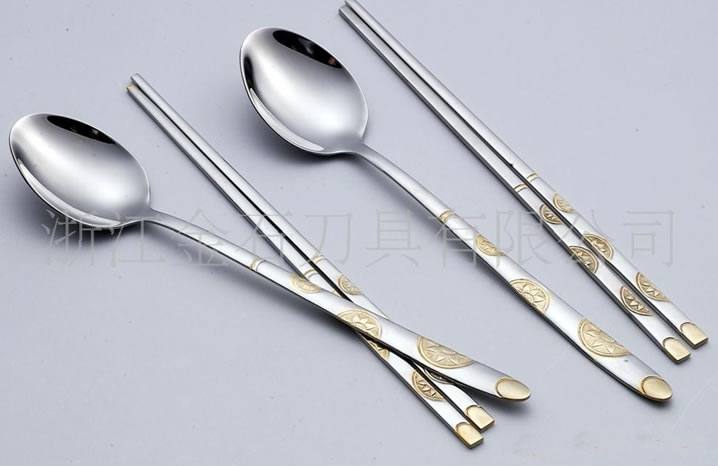 供應(yīng)韓式不銹鋼餐具