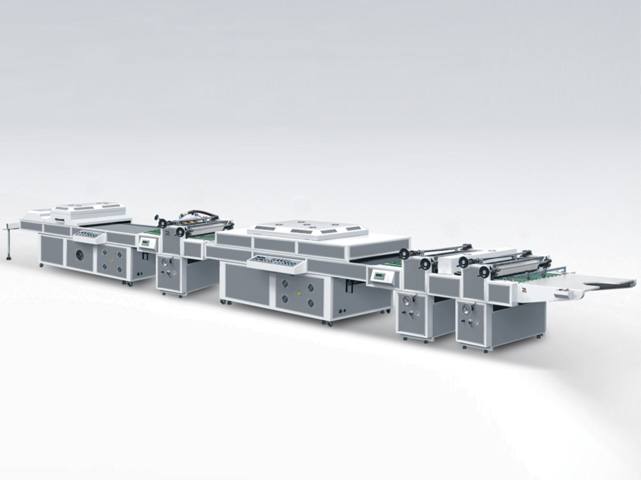 XGSG-1200D UV厚薄紙三輥三機(jī)頭全面上光機(jī)（UV厚薄紙三輥兩機(jī)頭）