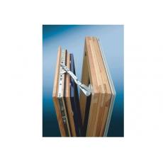 塑鋼、木窗單扇平開上懸窗五金件