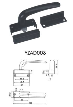 YZAD003單點平開執(zhí)手