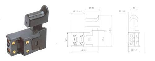 QH01-04按扭開關(guān) 電動(dòng)工具開關(guān)