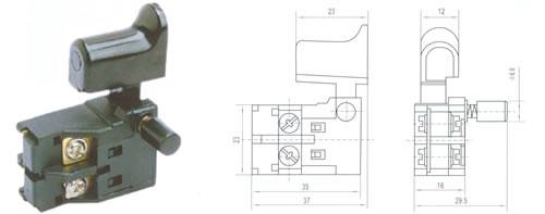 QH03-02按扭開(kāi)關(guān) 電動(dòng)工具開(kāi)關(guān)