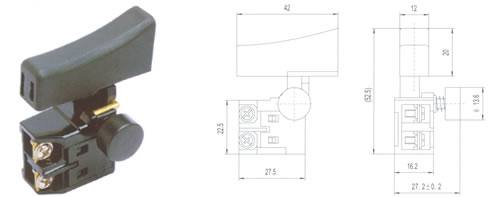 QH03-03按扭開關(guān) 電動(dòng)工具開關(guān)