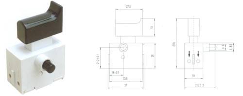 QH04-01按扭開(kāi)關(guān) 電動(dòng)工具開(kāi)關(guān)