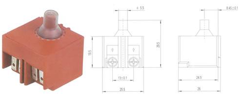 QH09-01按扭開關(guān) 電動(dòng)工具開關(guān)