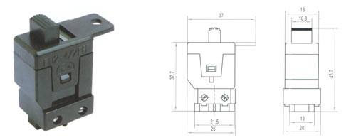 QH27-01推拉開關(guān) 電動工具開關(guān)