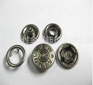 供應(yīng)銅質(zhì)珠光五爪扣，五爪鈕，五爪扣廠家,啪鈕哈衣爬服 寶寶扣