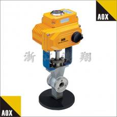 電動(dòng)V型調(diào)節(jié)球閥