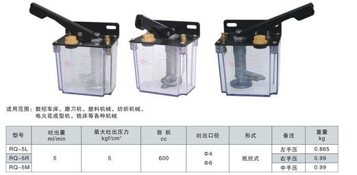手壓式潤滑泵