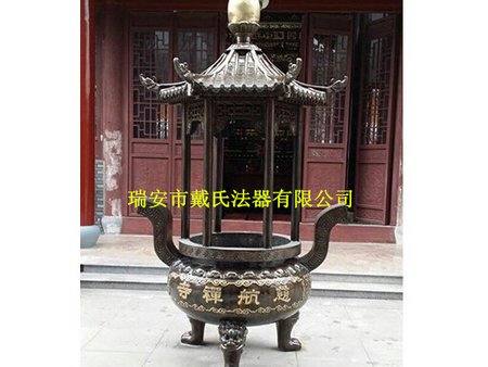 圓形帶蓋香爐
