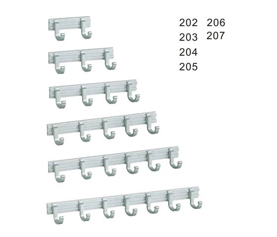 202,203,204,205,206,207 扶手、衣鉤、活動(dòng)桿