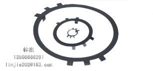 GB858(DIN70952)圓螺母用止退墊圈