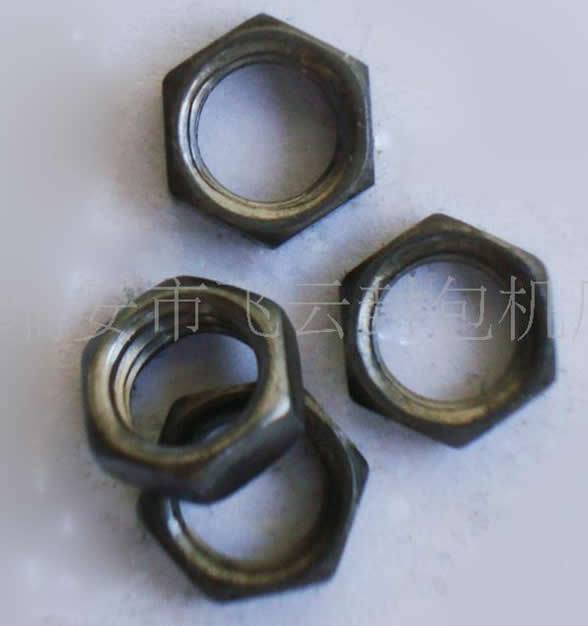 供應(yīng)非標M6*0.75*8*3六角螺母