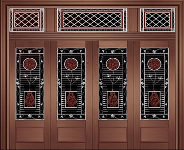 JY-013 不銹鋼四開門