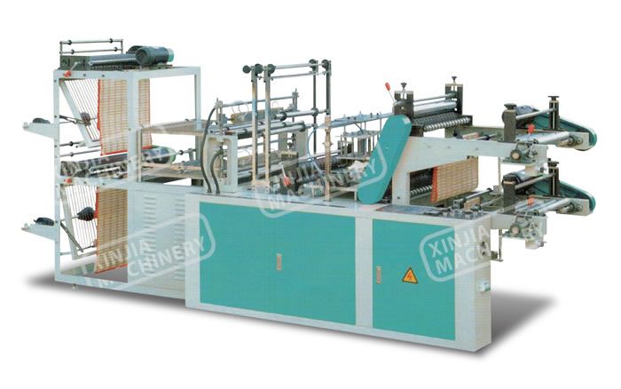 XJLJJ-500/600/700/800 雙層連卷背心、平口袋制袋機(jī)