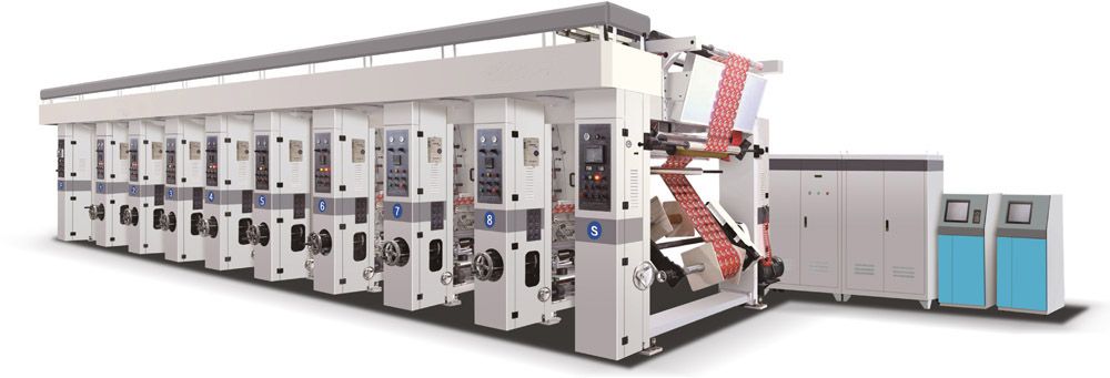 WFAY-850-1250C 電腦套色凹版印刷機 ( 可選配三電機、七電機 ）