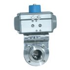 衛(wèi)生級氣動蝶閥