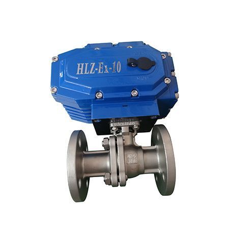 防爆電動(dòng)不銹鋼法蘭球閥