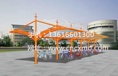 車棚、膜結(jié)構(gòu)停車棚011