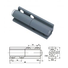 01紗窗合頁(yè) 門窗五金 門窗配件