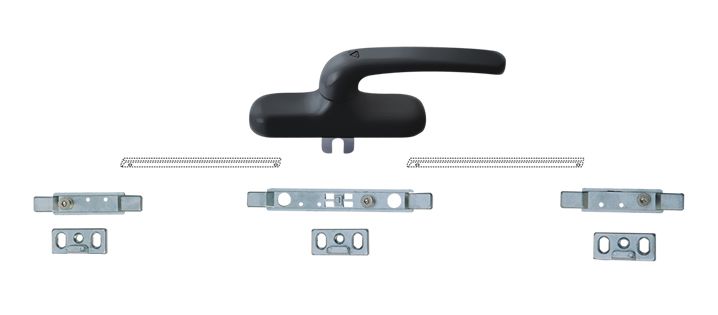 幕墻三點鎖 門窗板配件