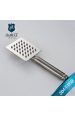 304拉絲不銹鋼方形手噴、淋浴套裝花灑手噴 