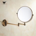 全銅仿古美容鏡 壁掛鏡 衛(wèi)浴配件