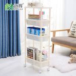 塑料居家日用百貨廚房置物架客廳夾縫可移動(dòng)式收納架（22cm）