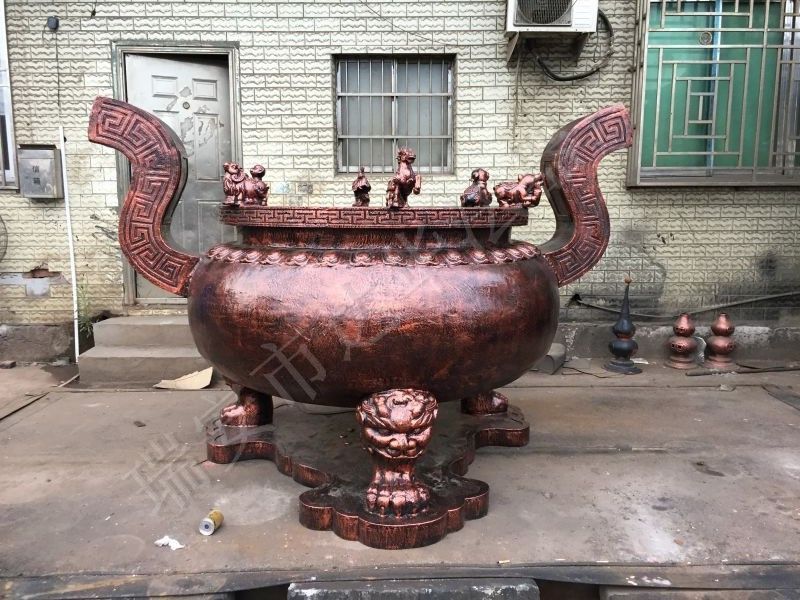 鑄鐵圓香爐