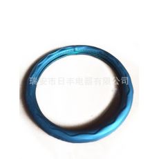 100%純硅膠內(nèi)圈，真皮汽車方向盤套