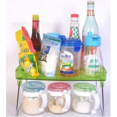 折疊式多功能收納架 置物架 廚房衛(wèi)浴 書臺(tái)架