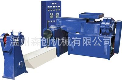 水冷造粒機 主輔機螺桿 SJ-120 電磁加熱 液壓換網(wǎng)水環(huán)熱切造粒機