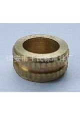 圓形銅嵌件銅螺母 自動(dòng)車銅嵌件