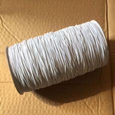 DIY手工用彈力繩 標(biāo)價小吊牌白色圓松緊線繩1。白色進(jìn)口