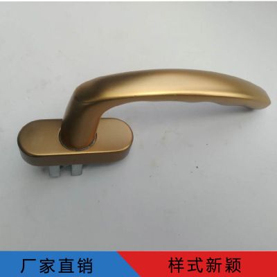 菲格門窗五金配件鋁合氧化小外開執(zhí)手內外平開窗戶把手