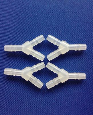 凈水器用水族食品級(jí)PP8mmY型塑料三通接頭