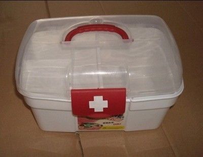 家用保健多用藥箱 家庭 中小號可選 家用醫(yī)療箱 急救藥箱