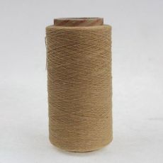 8~16支米黃再生棉紗線，各色滌棉紗線