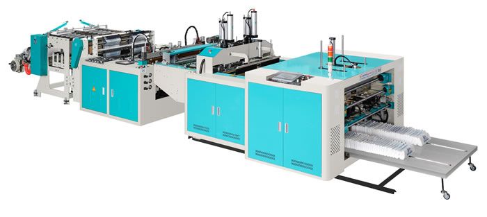 XJBXJ-400X2SVT/500X2SVT 全生物降解全自動背心袋 (套皮筋/尼龍繩) 捆扎機(jī)