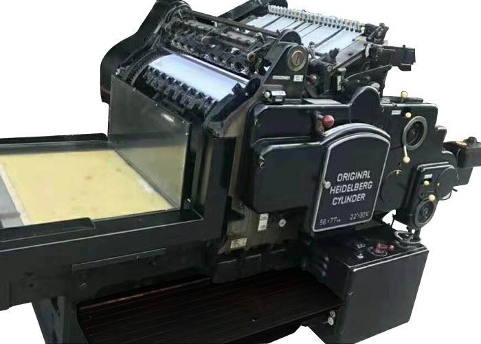 770型全自動(dòng)海德堡圓壓平模切機(jī)、沖不干膠機(jī)