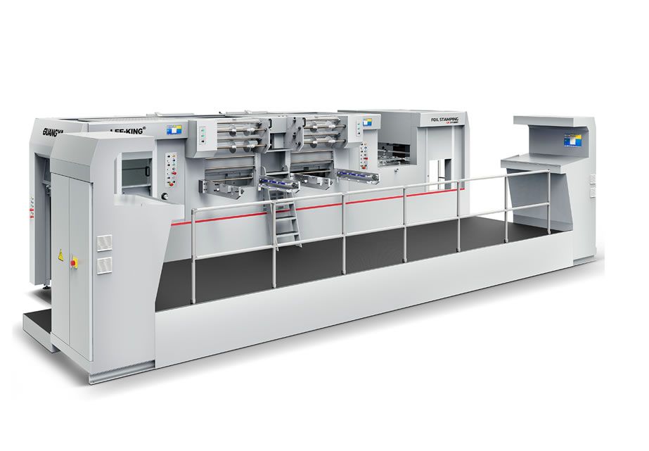  LK 2-106MT 雙工位自動(dòng)燙金模切一體機(jī)