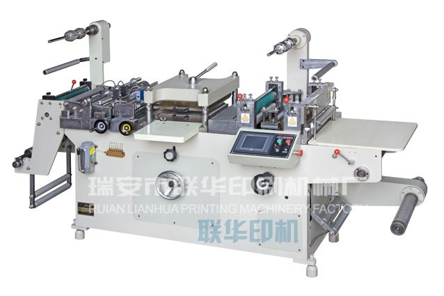 HJMQ-320 全自動不干膠商標(biāo)模切機